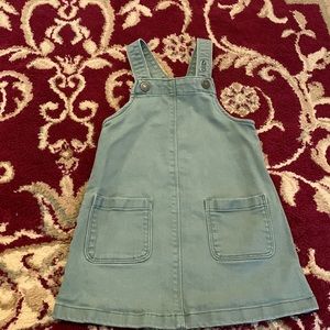 Olive Toddler Girls 4T Cargo Dress